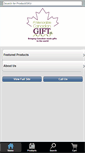 Mobile Screenshot of amemorablecanadiangift.com